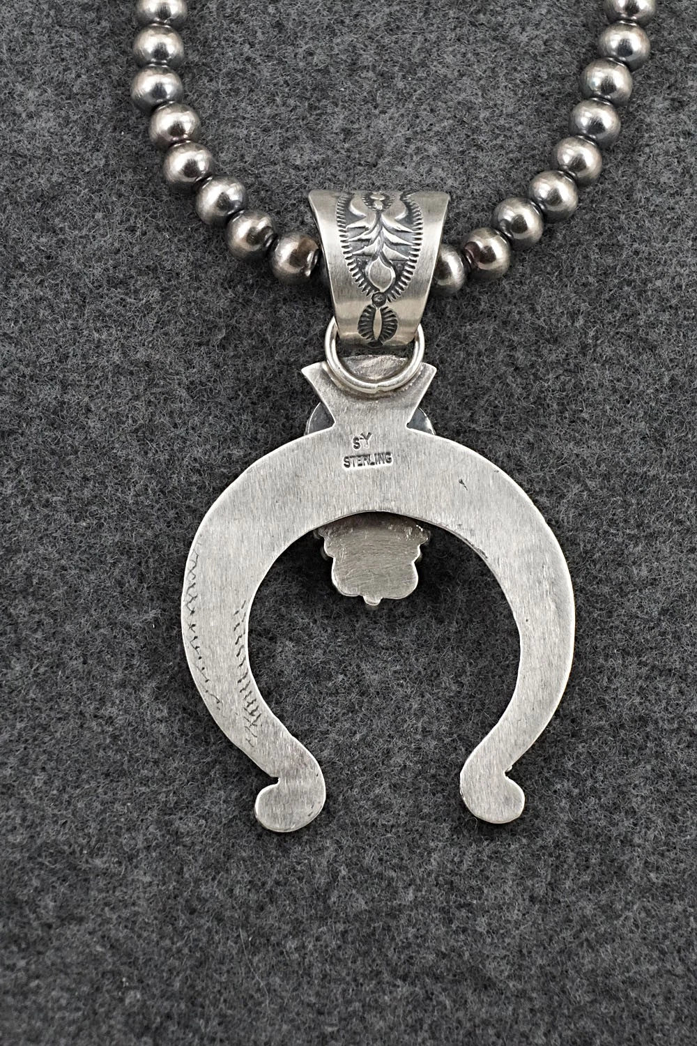 Turquoise & Sterling Silver Necklace - Samuel Yellowhair