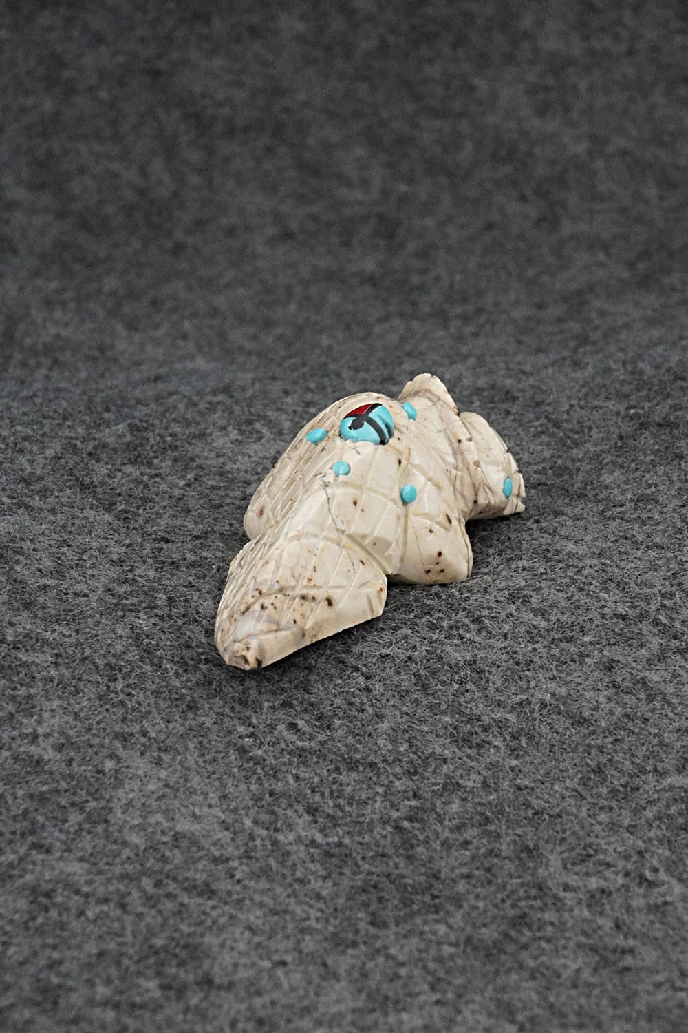 Horned Toad Zuni Fetish Carving - Dannette Laate