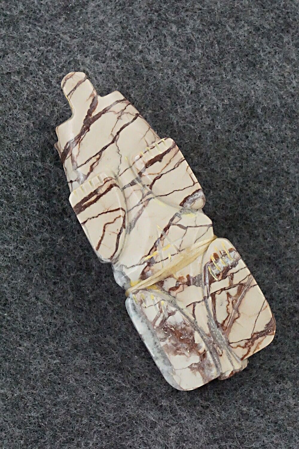 Badger Zuni Fetish Carving - Alex Tsethlikai