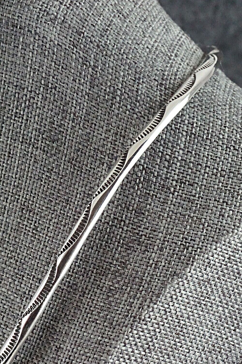 Sterling Silver Choker Necklace - Elaine Tahe