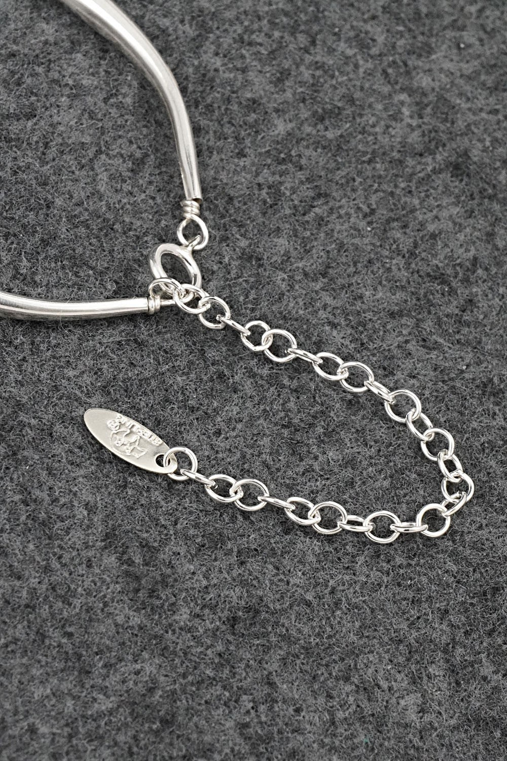 Liquid Silver Necklace - Sterling Silver 24"