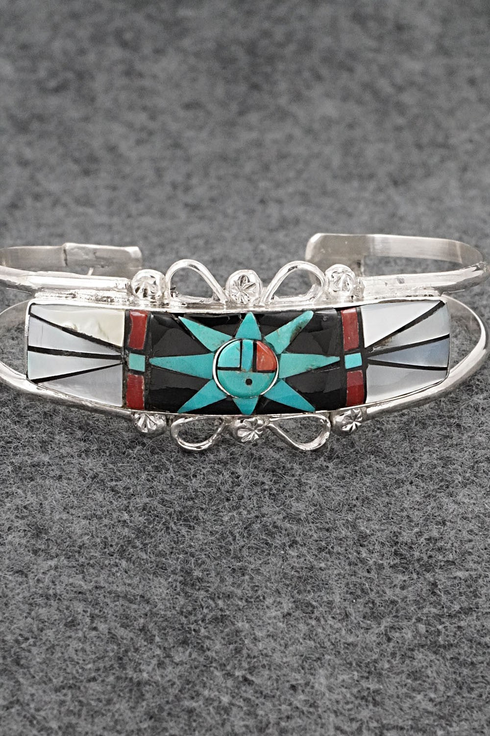 Multi-Stone & Sterling Silver Bracelet - Ola Eriacho
