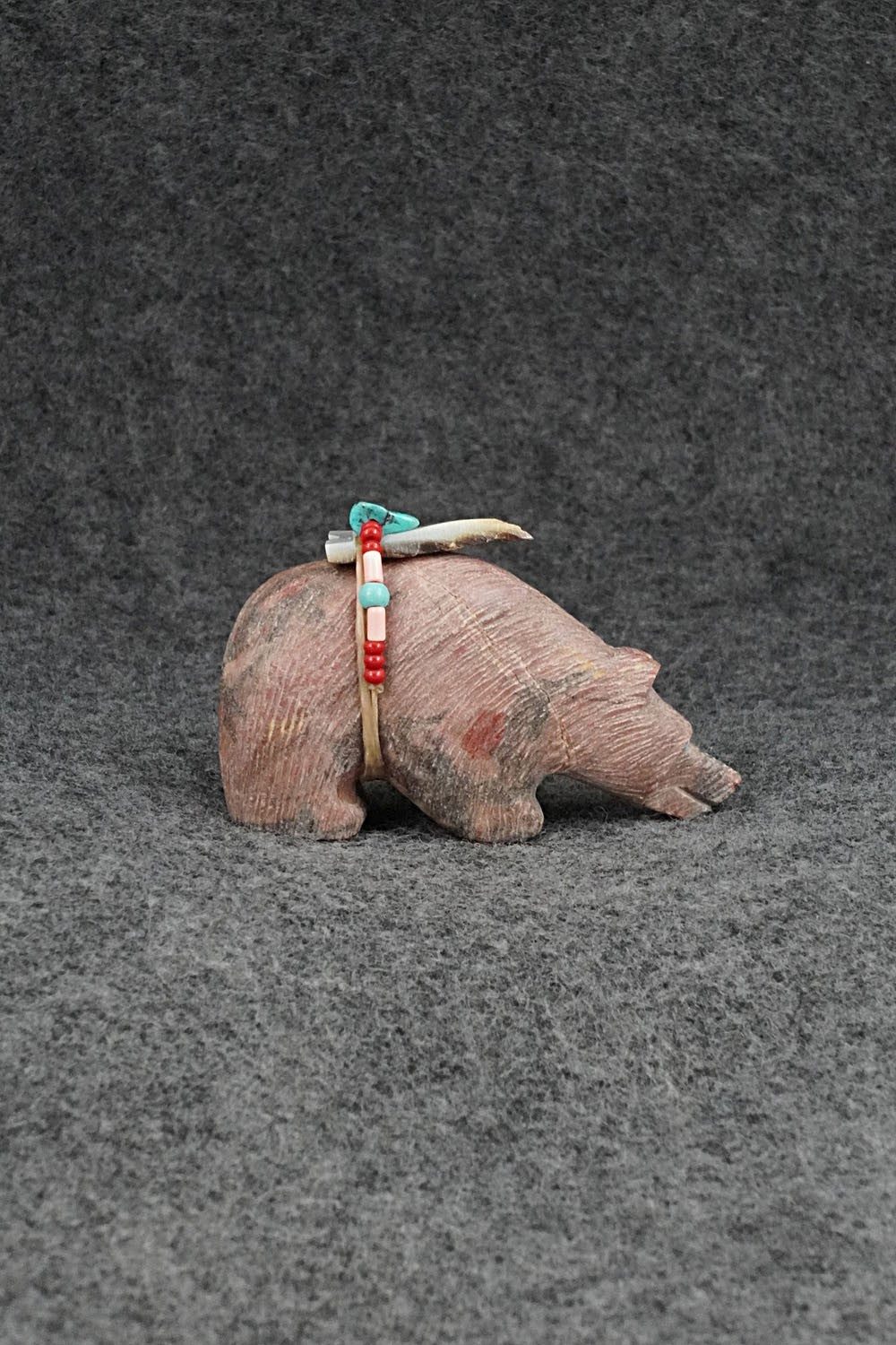 Bear Zuni Fetish Carving - Douglas Martza