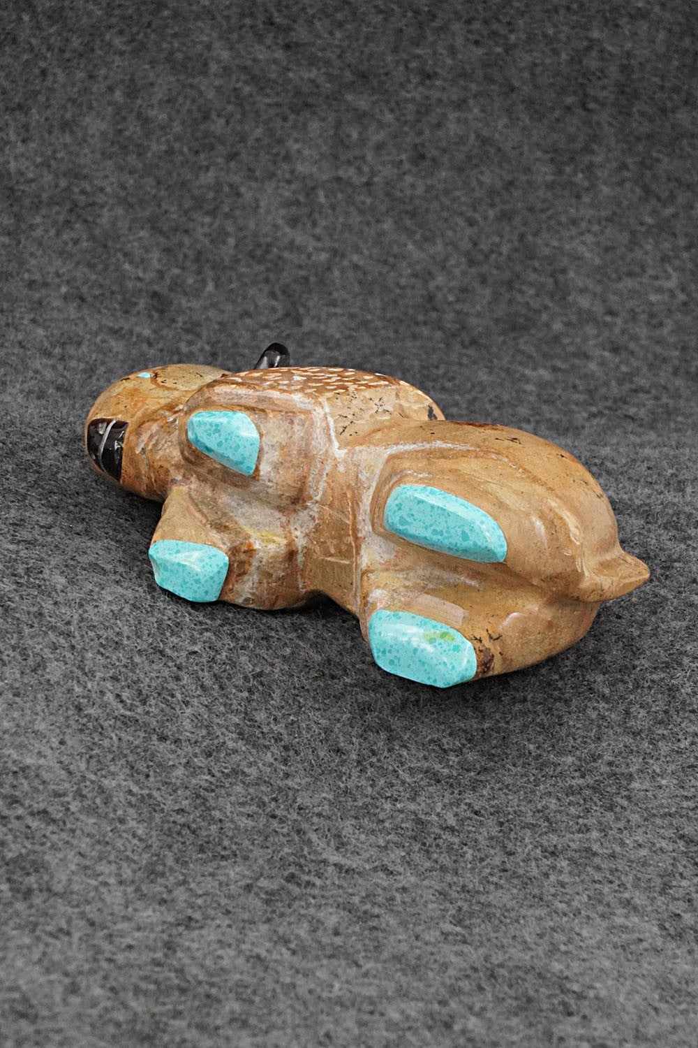 Buffalo Zuni Fetish Carving - Freddie Leekya
