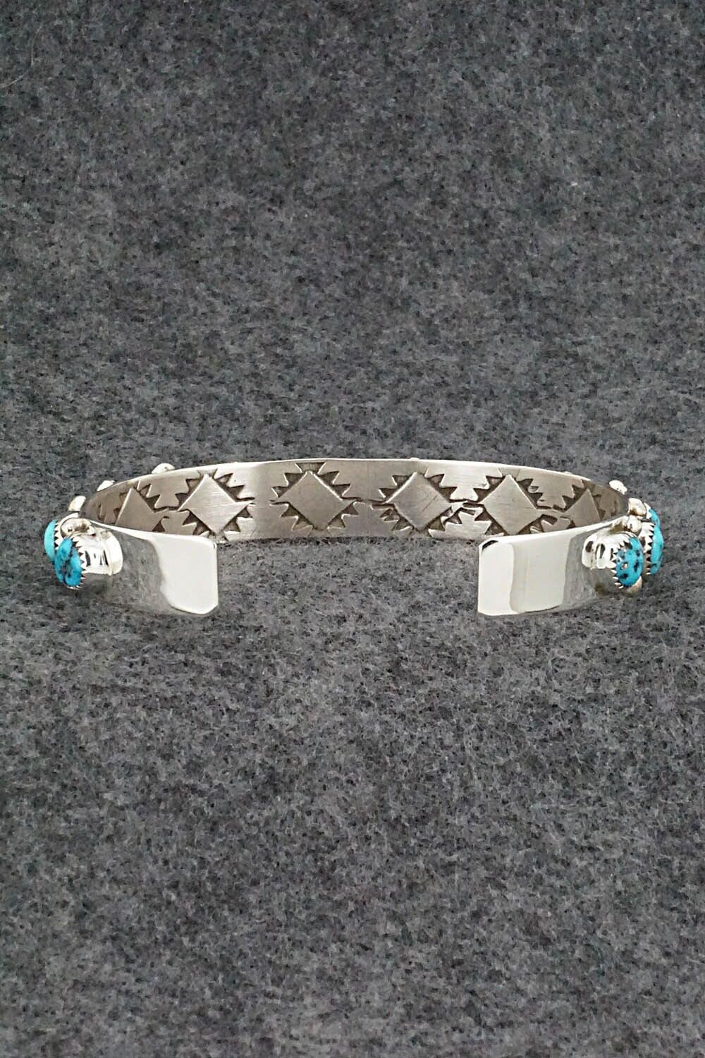 Turquoise & Sterling Silver Bracelet - Darlene Begay