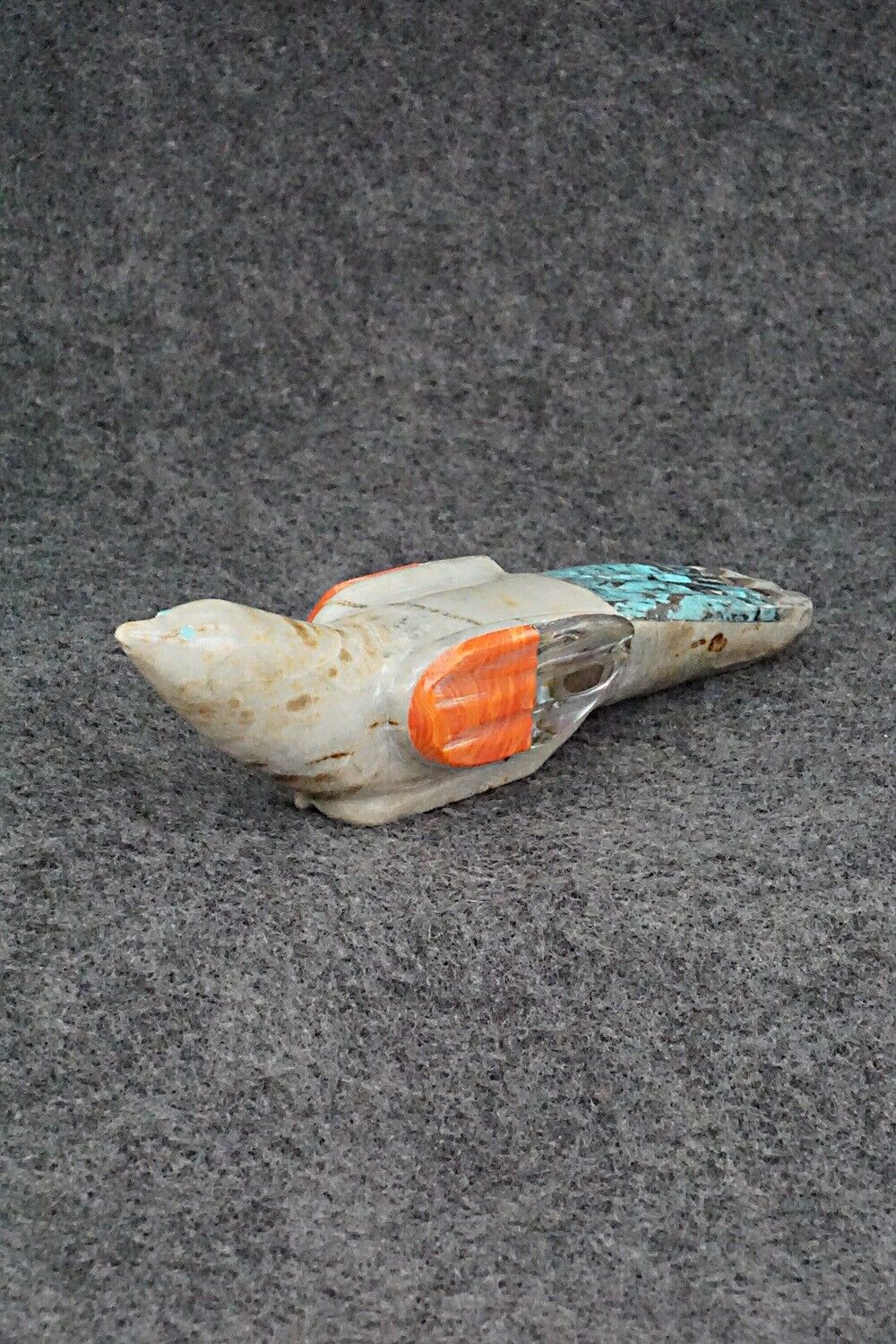Bird Zuni Fetish Carving - Delvin Leekya