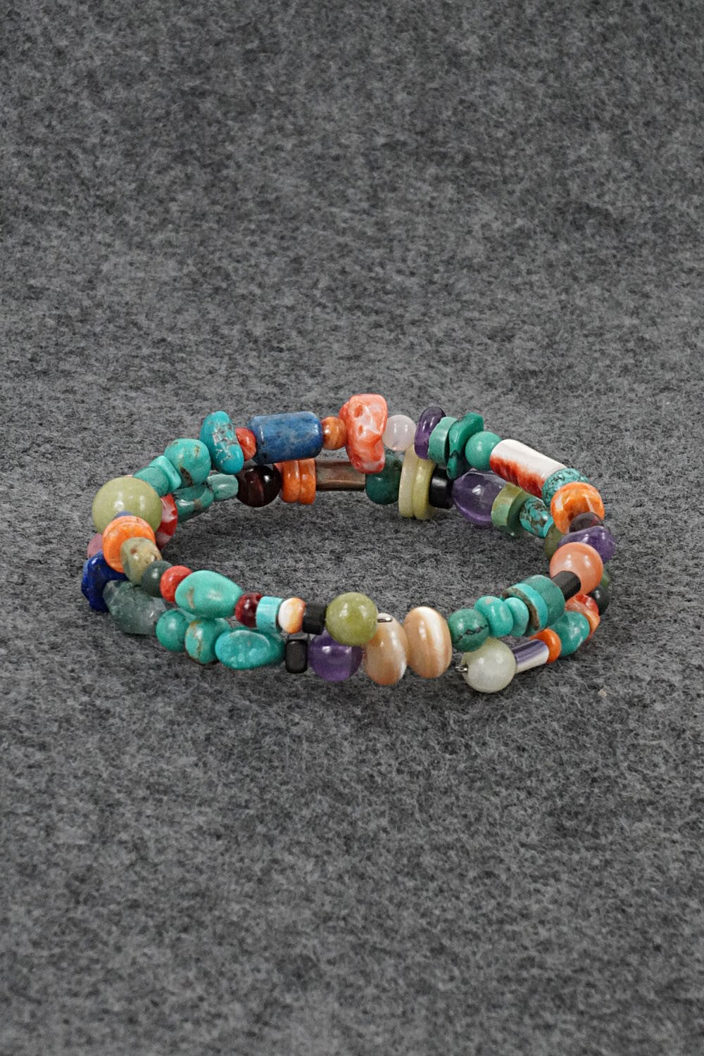 Multi-Stone Beaded Bracelet - Helen Tsosie