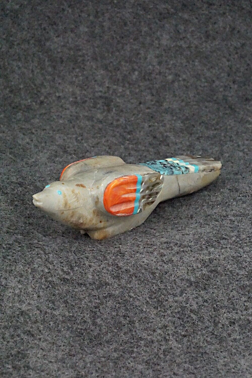 Bird Zuni Fetish Carving - Delvin Leekya