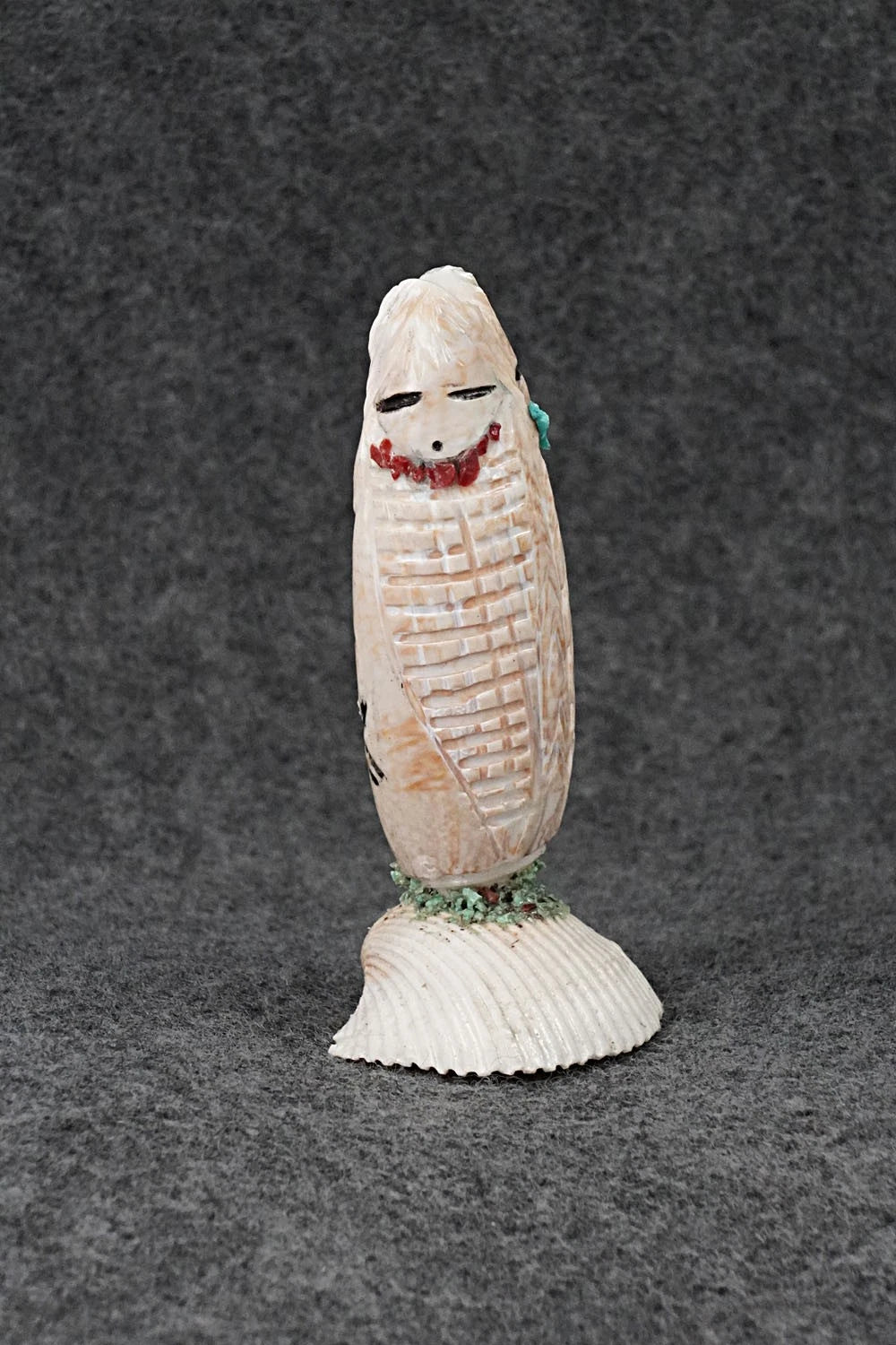 Corn Maiden Zuni Fetish Carving - Kevin Quam