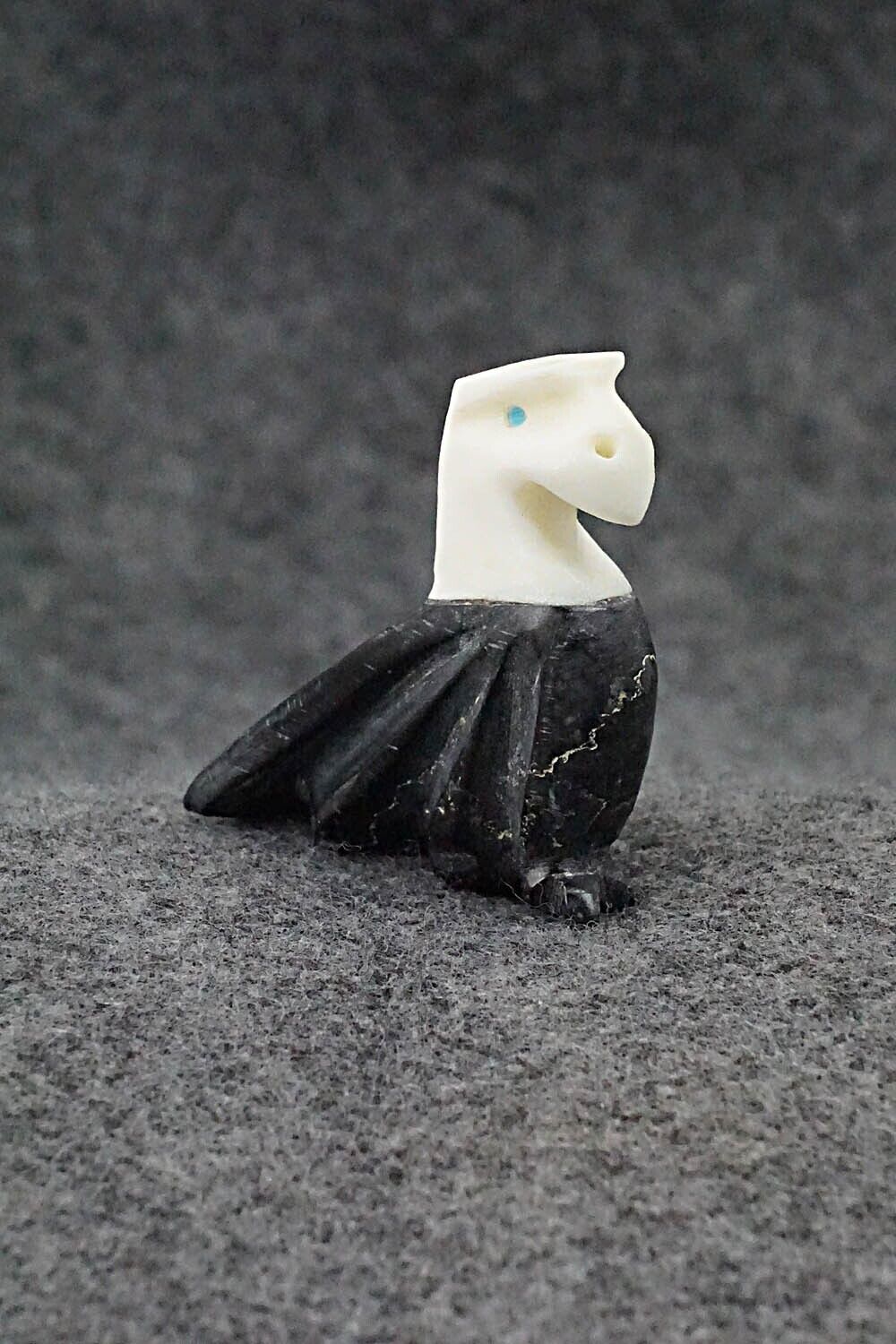 Eagle Zuni Fetish Carving - Kelly Lementino