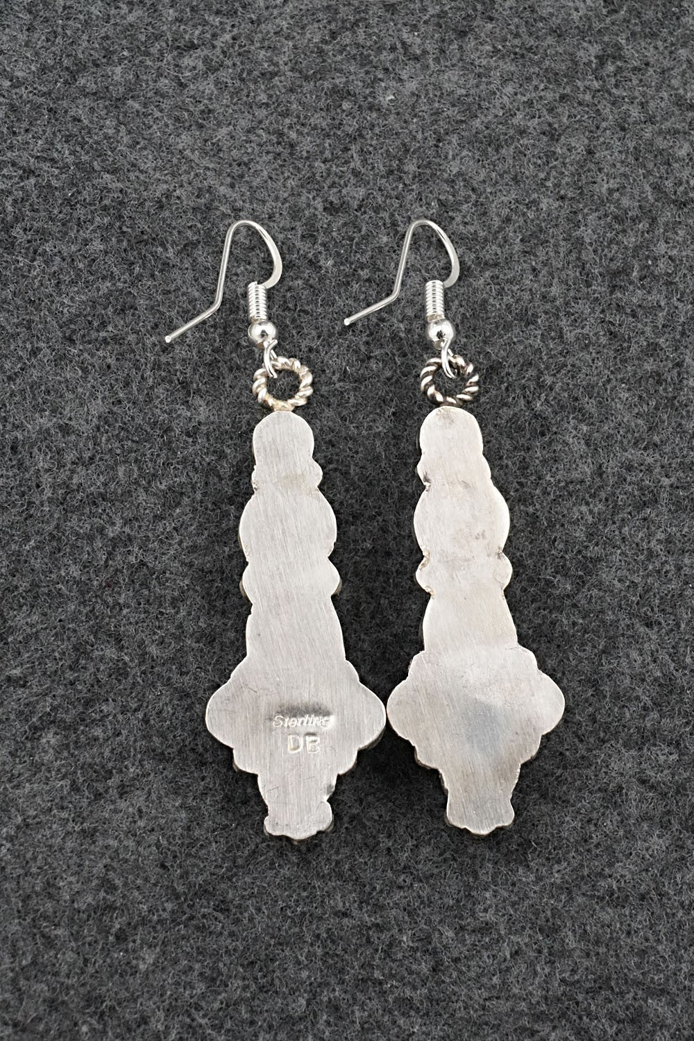 Turquoise & Sterling Silver Earrings - Devin Brown