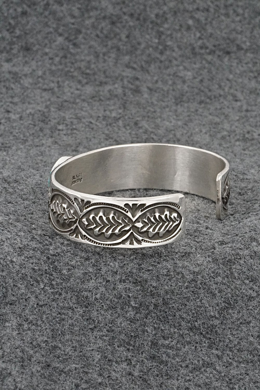 Turquoise & Sterling Silver Bracelet - Arnold Blackgoat