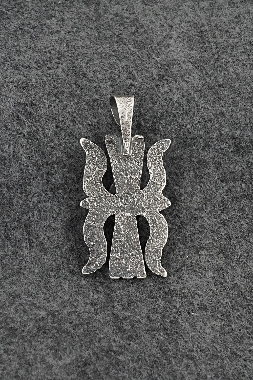 Turquoise & Sterling Silver Pendant - Cody Noble