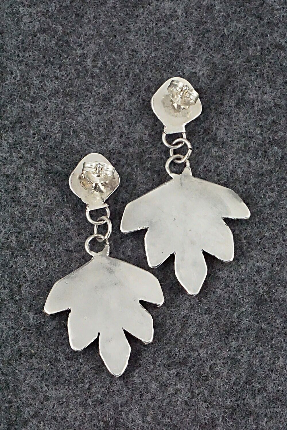 Turquoise & Sterling Silver Earrings - Georgiann Chavez