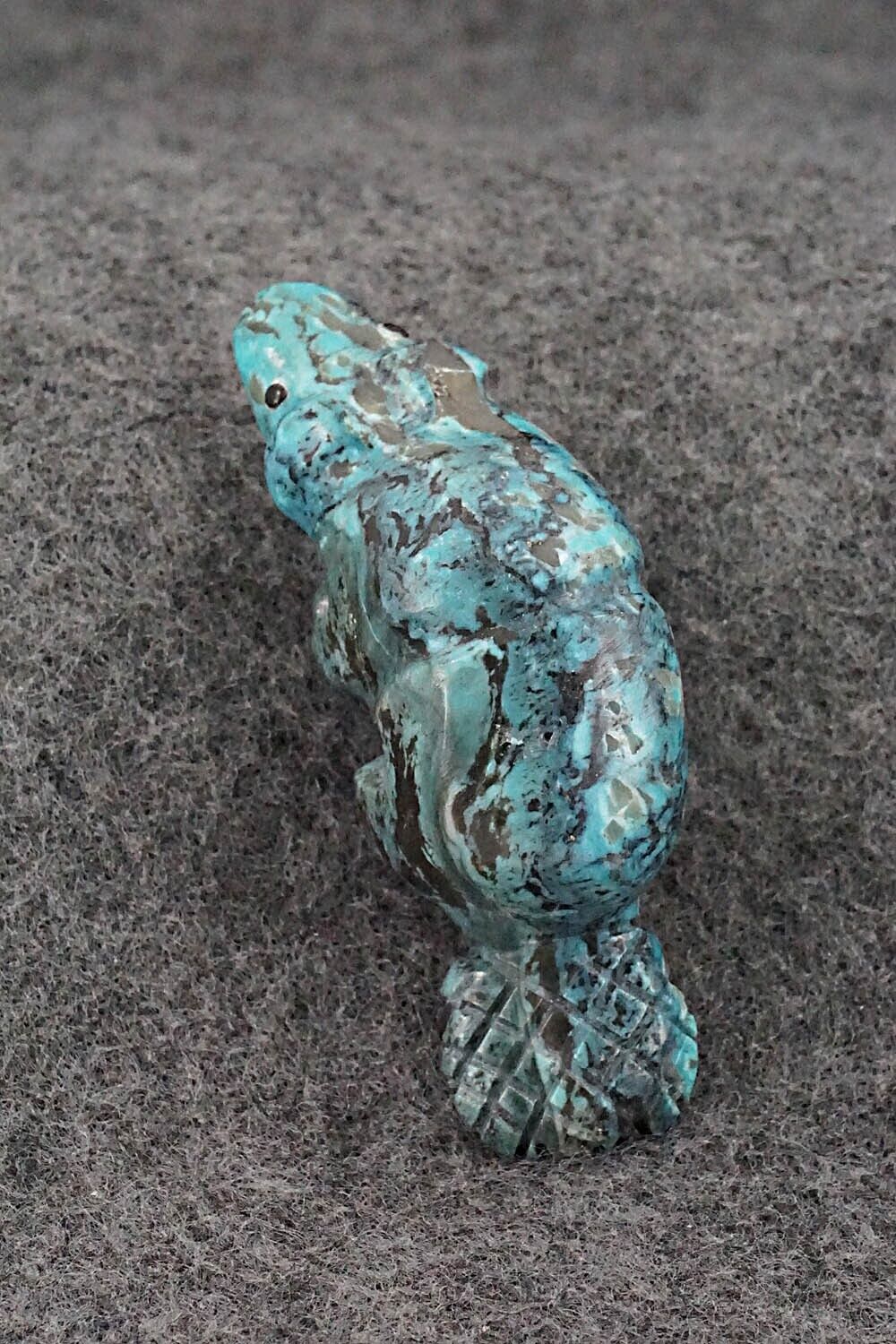 Beaver Zuni Fetish Carving - Reynold Lunasee