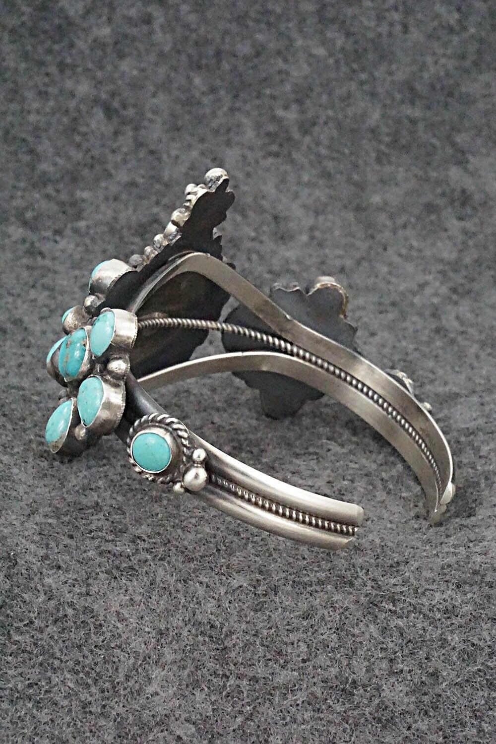 Turquoise & Sterling Silver Bracelet - Devin Brown