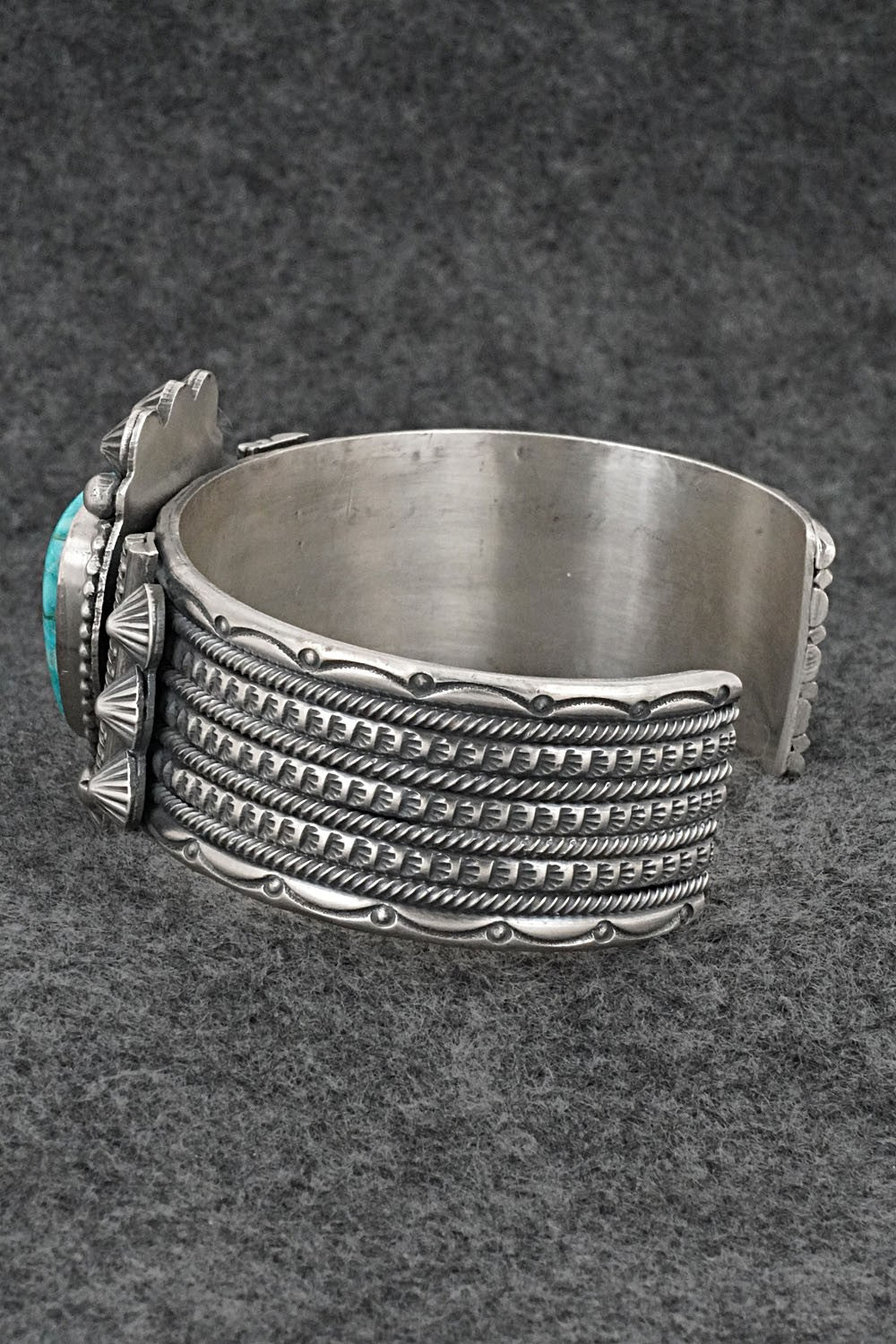 Turquoise & Sterling Silver Bracelet - Michael Calladitto