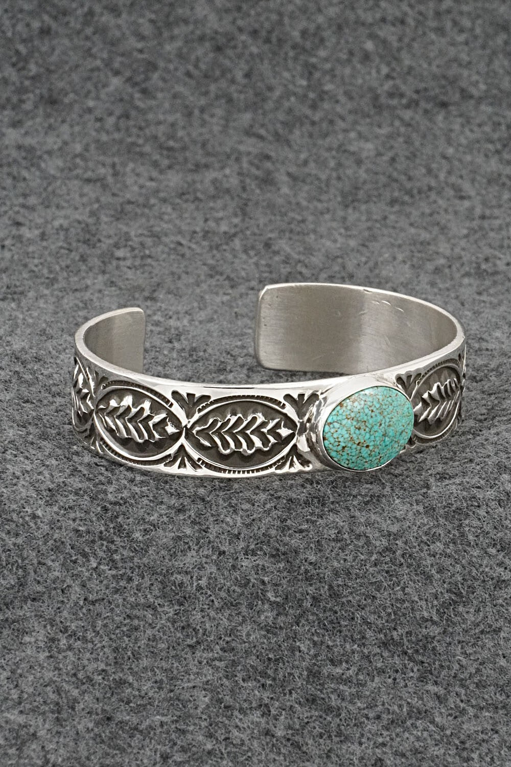 Turquoise & Sterling Silver Bracelet - Arnold Blackgoat