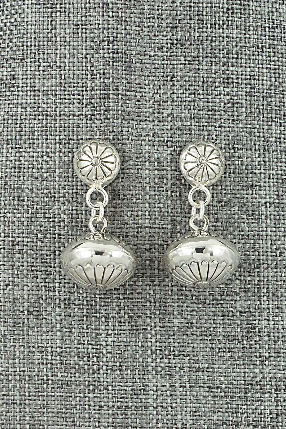 Sterling Silver Earrings - Marie Yazzie