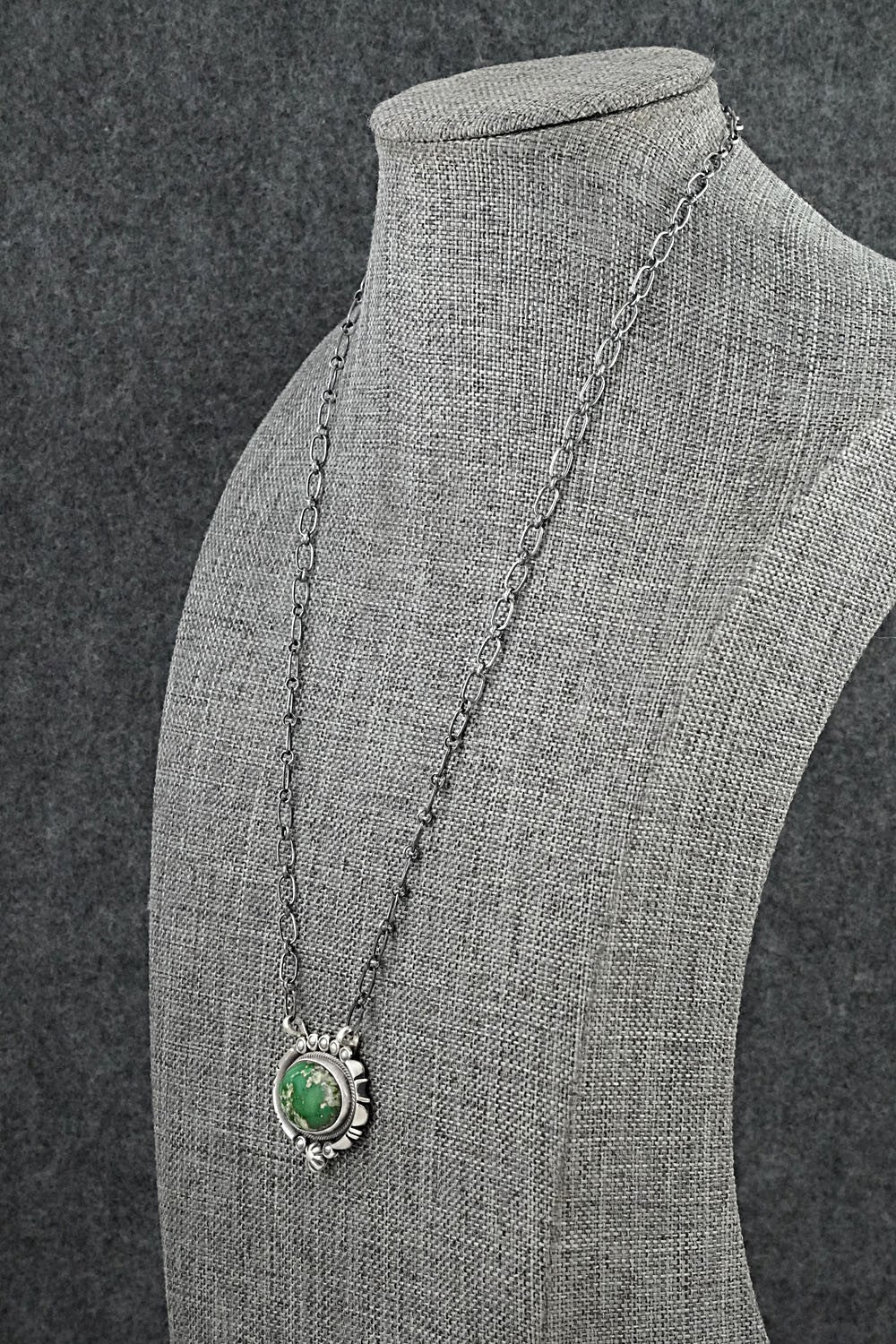 Turquoise & Sterling Silver Necklace - Daniel Benally