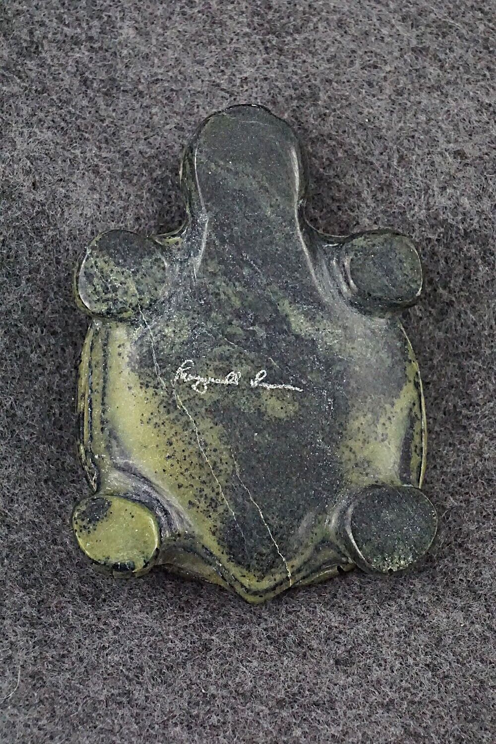 Turtle Zuni Fetish Carving - Reynold Lunasee
