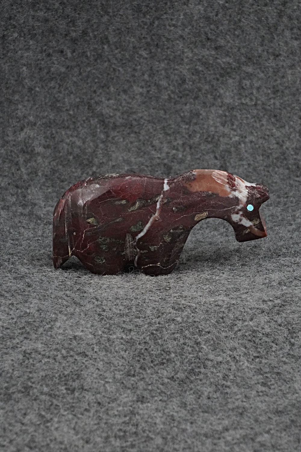 Horse Zuni Fetish Carving - Bernard Laiwakete
