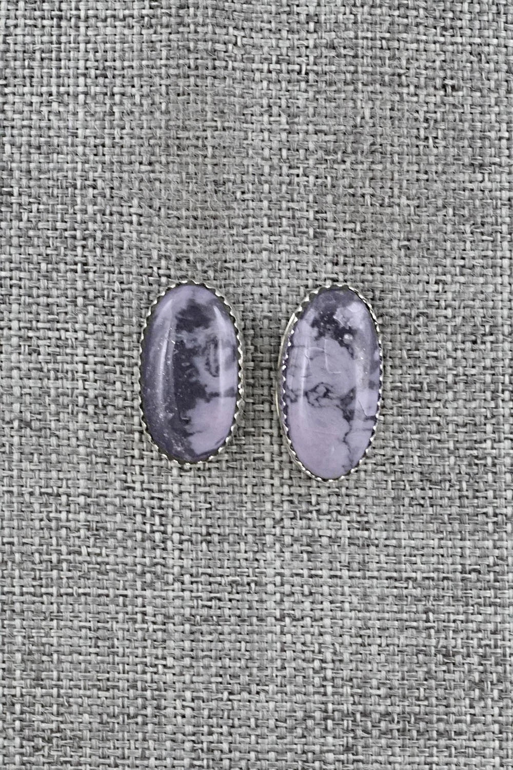 Morado & Sterling Silver Earrings - Murray Hannaweeka
