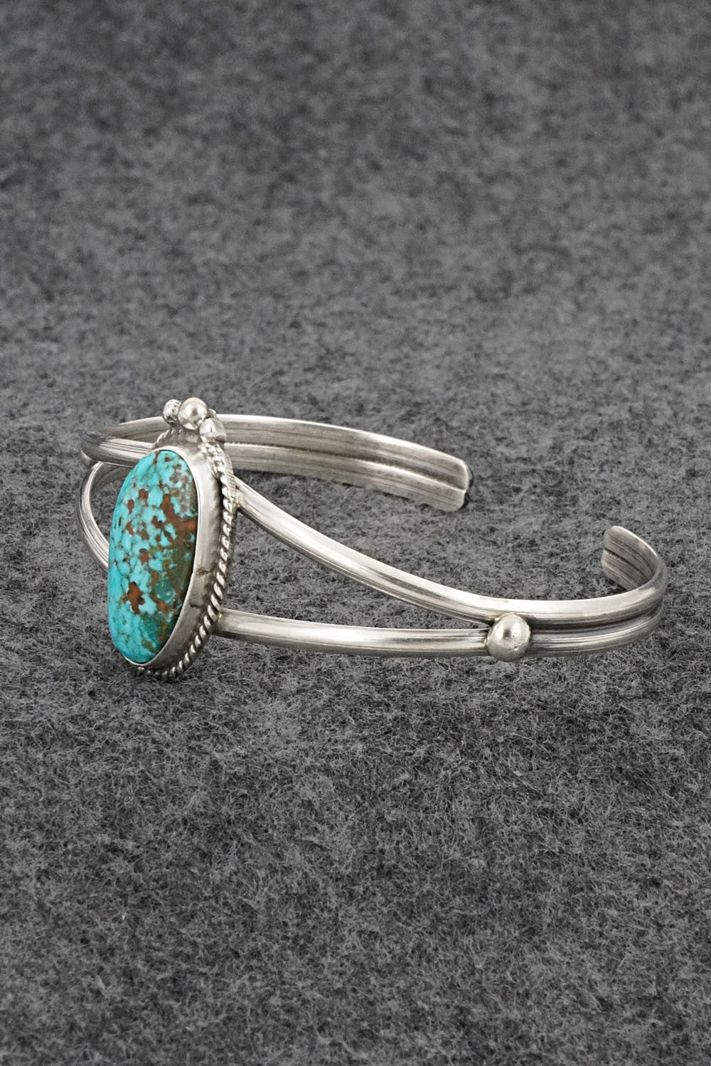 Turquoise & Sterling Silver Bracelet - Rena Begay