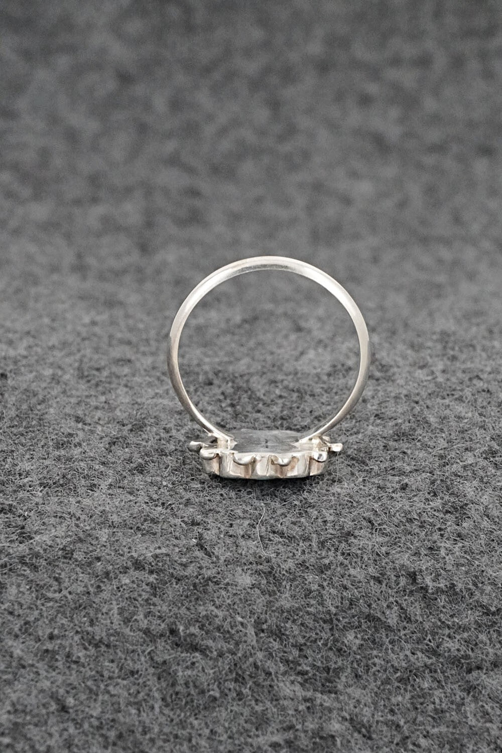Multi-Stone & Sterling Silver Ring - Maxine Soseeah - Size 4.5