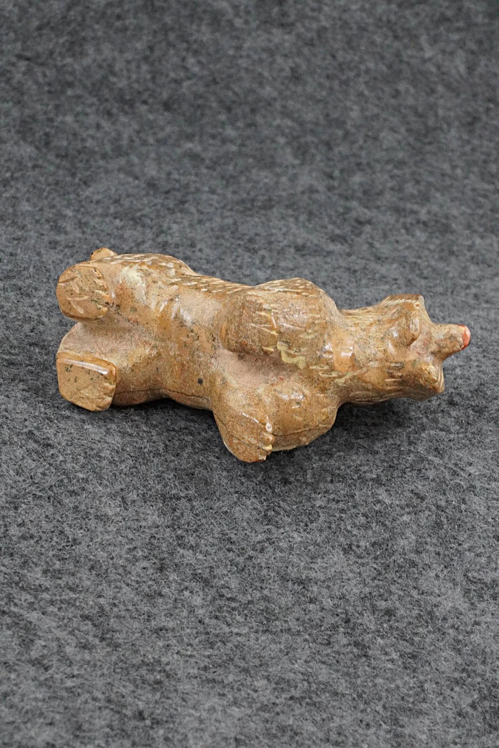 Bobcat Zuni Fetish Carving - Freddie Leekya