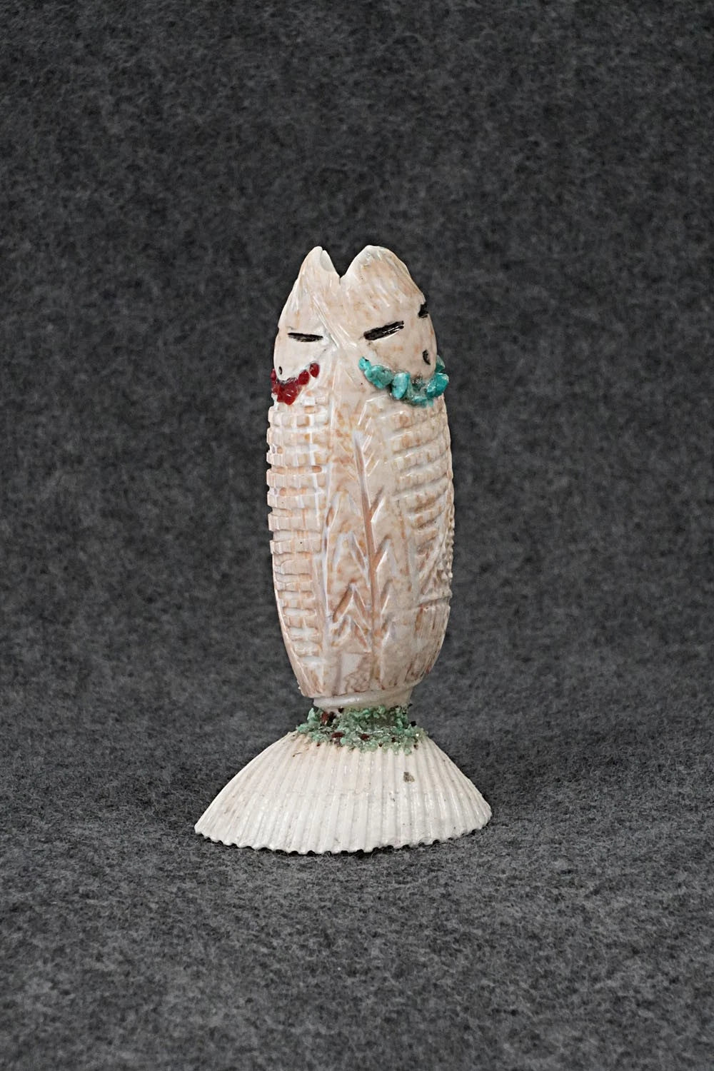 Corn Maiden Zuni Fetish Carving - Kevin Quam