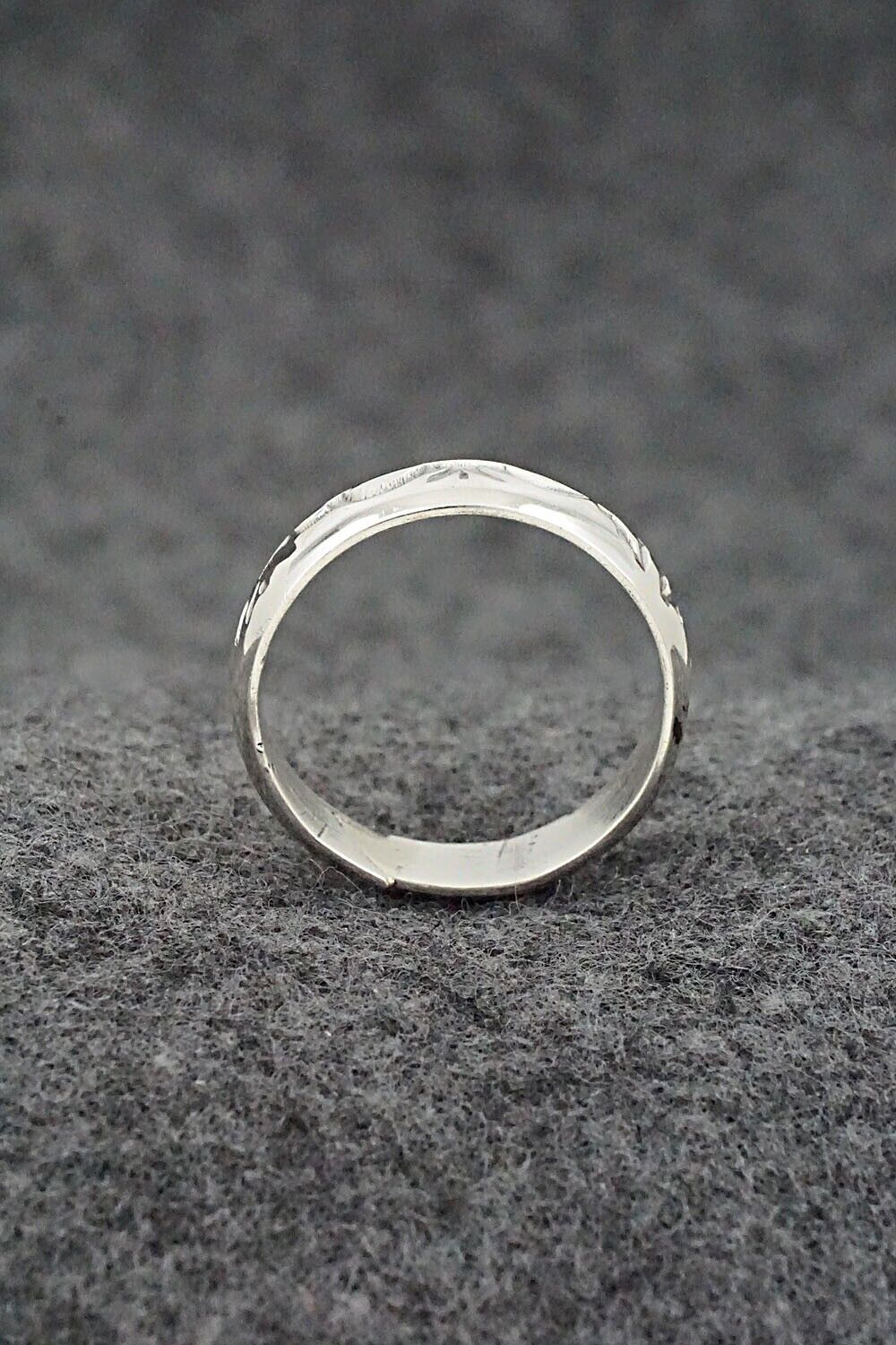 Sterling Silver Ring - Elaine Tahe - Size 9