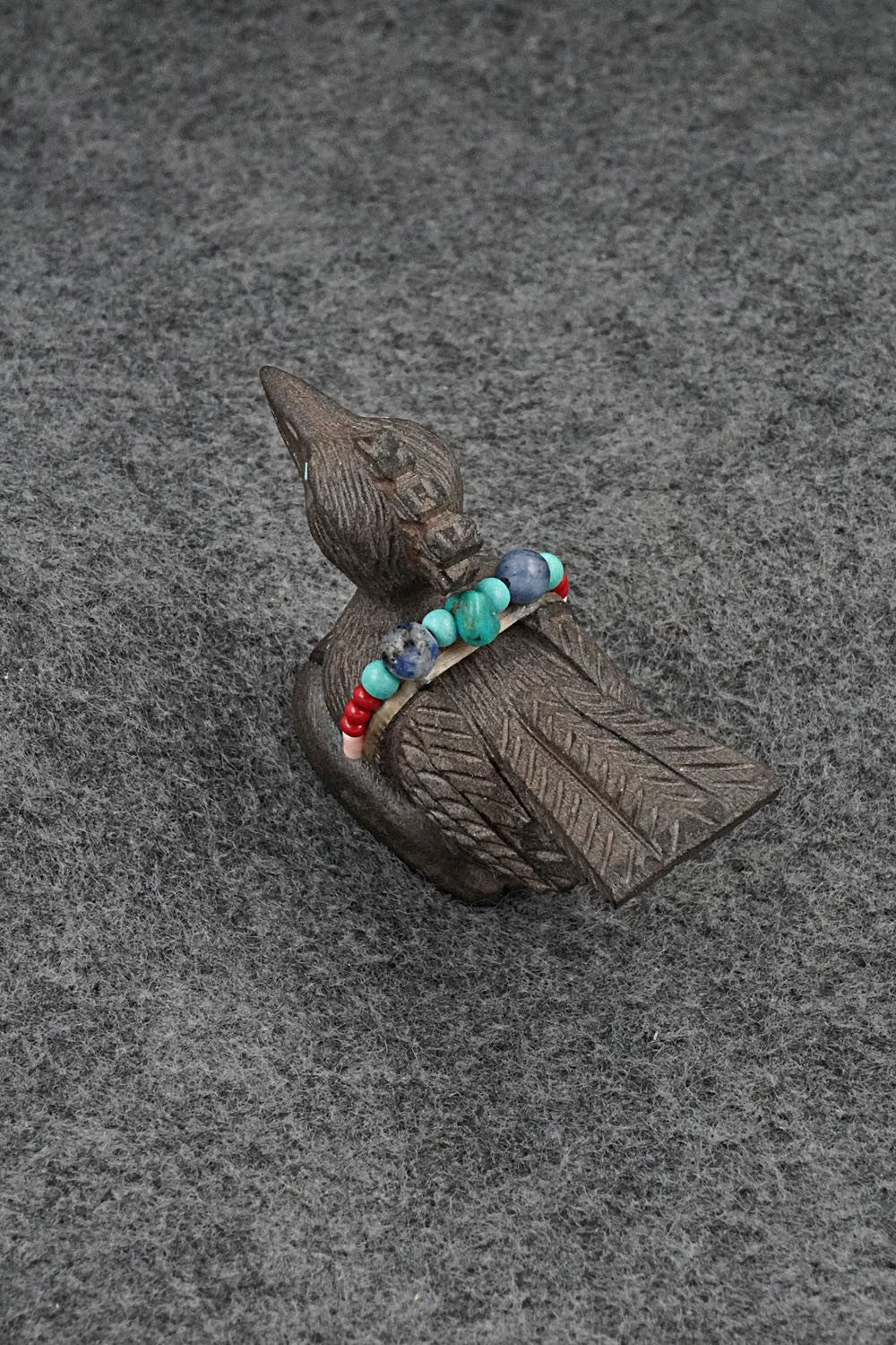 Roadrunner Zuni Fetish Carving - Douglas Martza