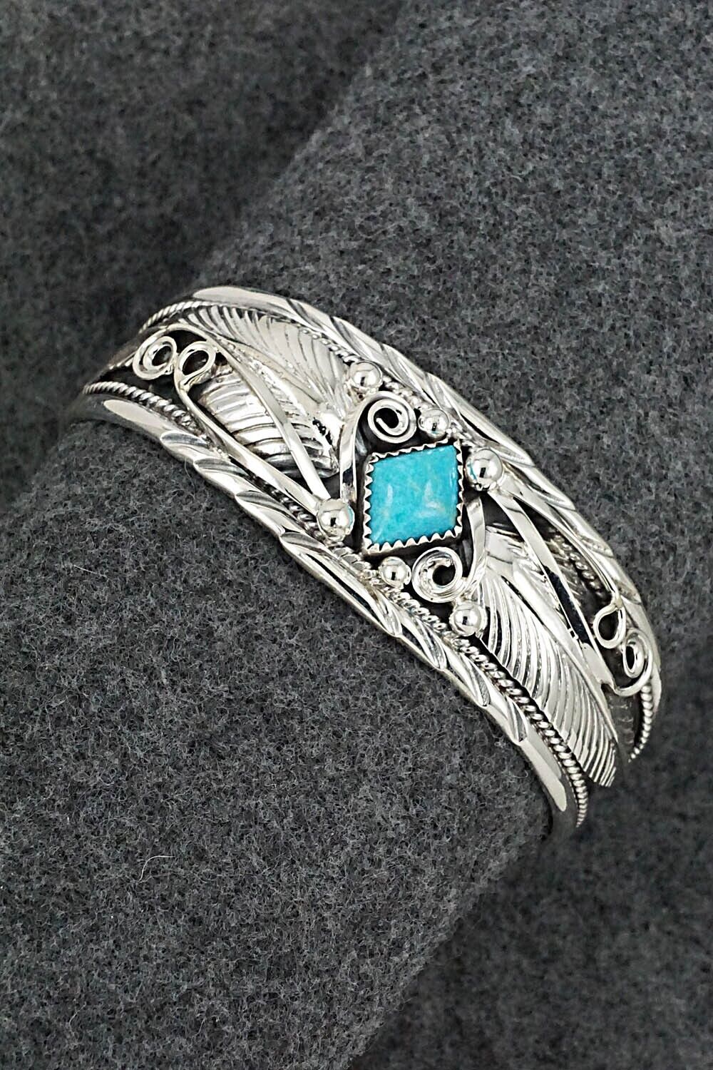 Turquoise & Sterling Silver Bracelet - Davey Morgan