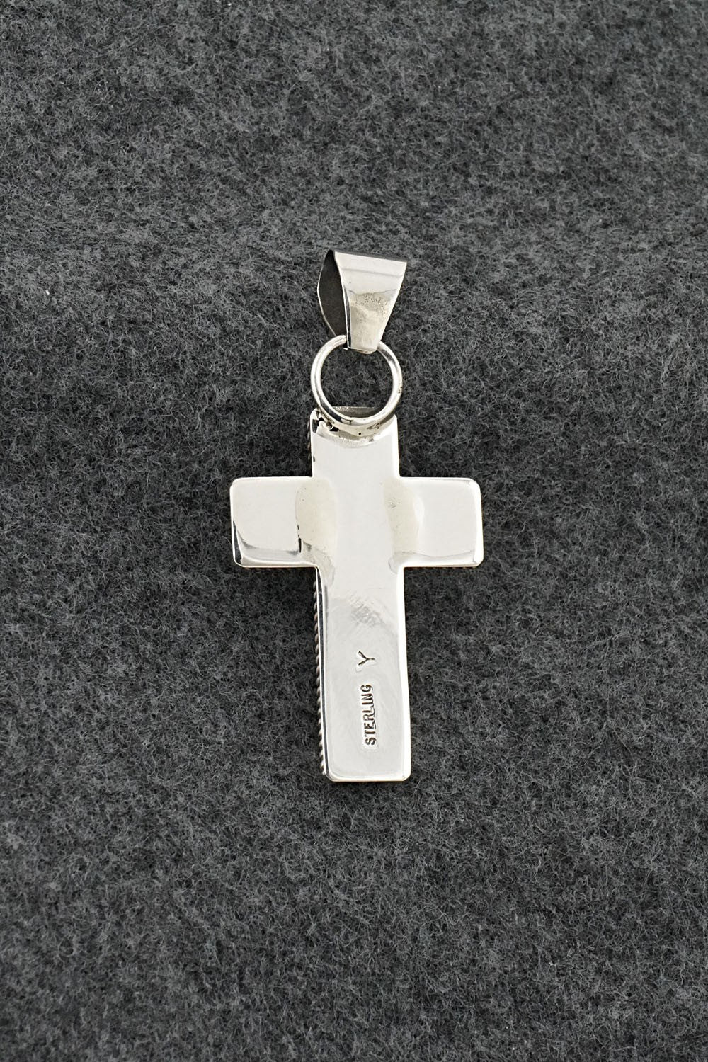 Turquoise & Sterling Silver Pendant - Darrell Yazzie