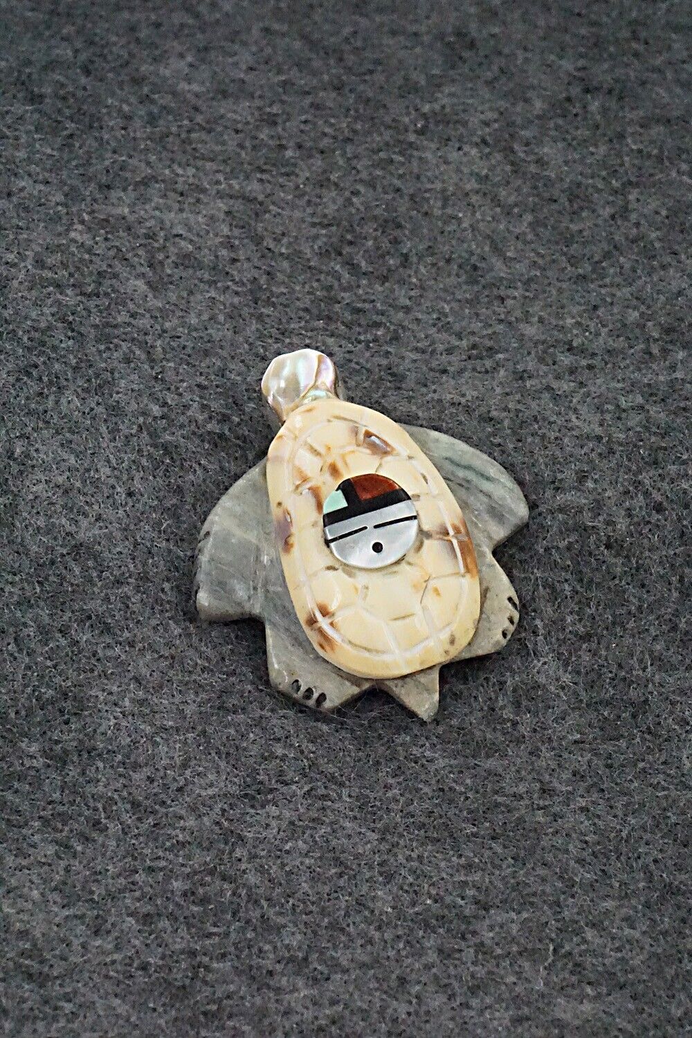 Turtle Zuni Fetish Carving - Darrin Boone