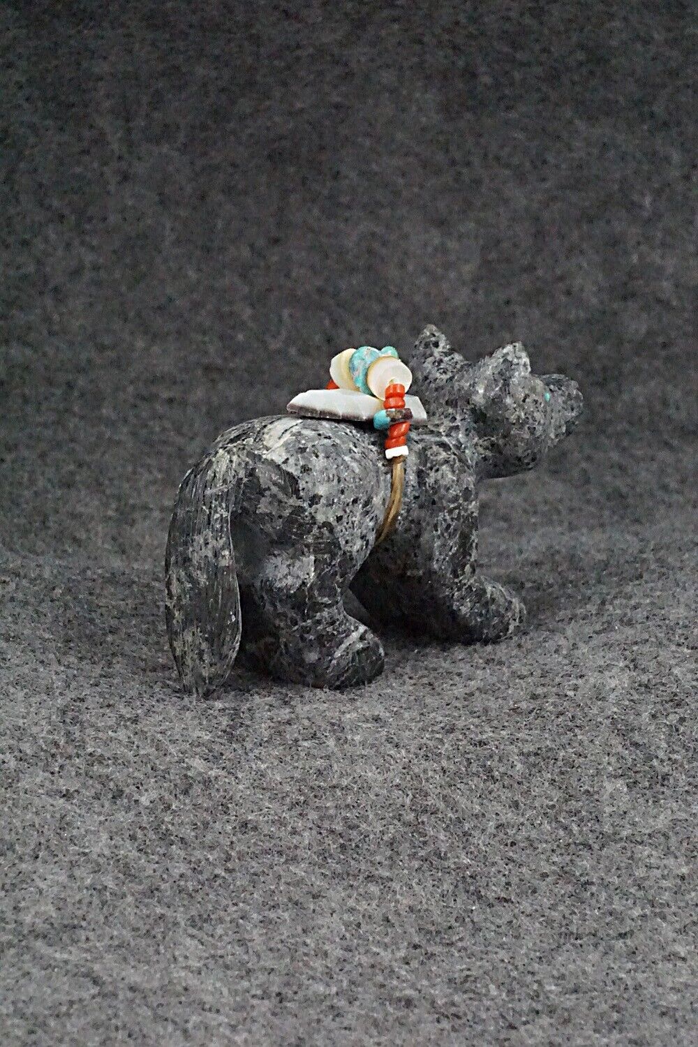 Wolf Zuni Fetish Carving - Douglas Martza