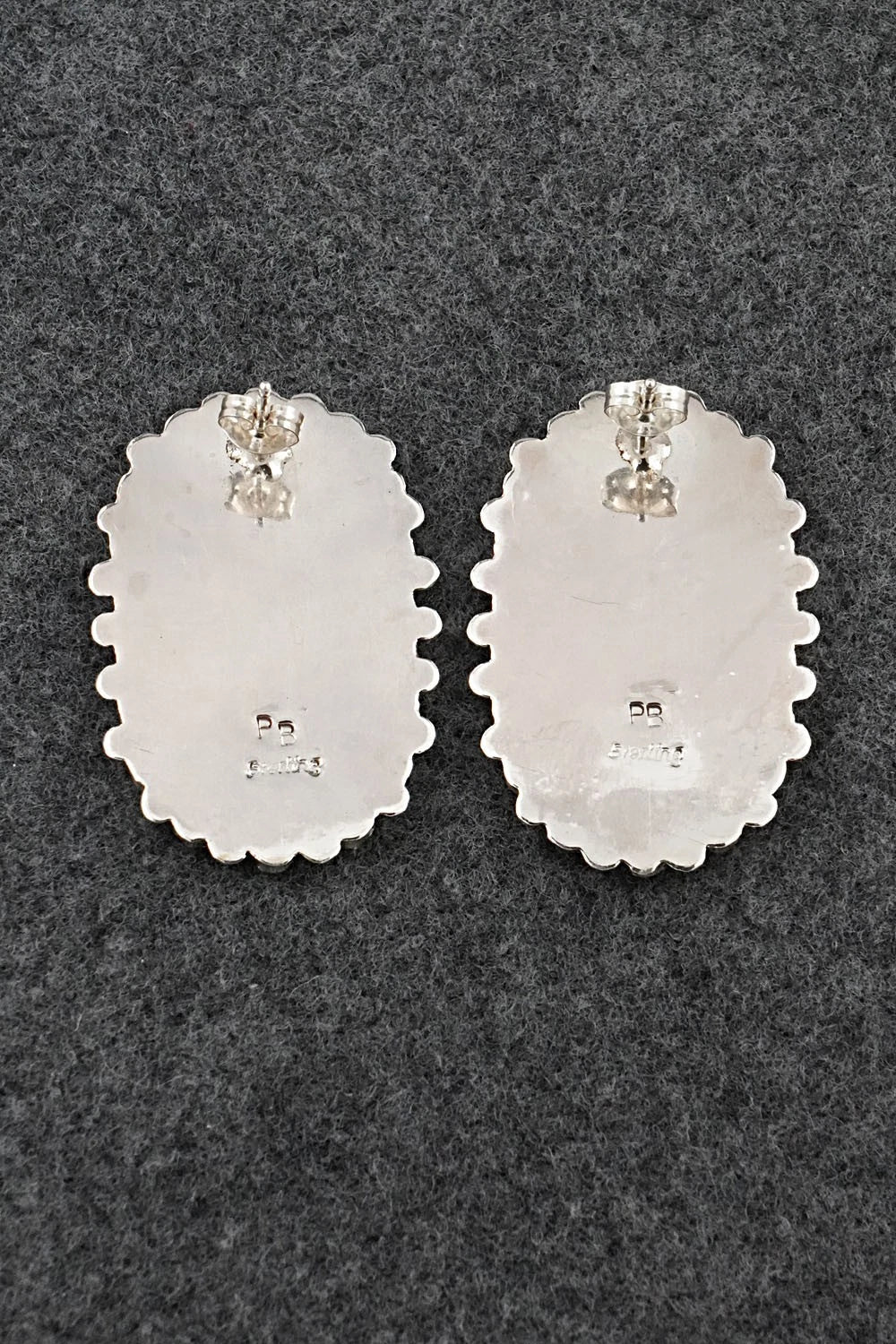 Turquoise & Sterling Silver Earrings - Philena Byjoe