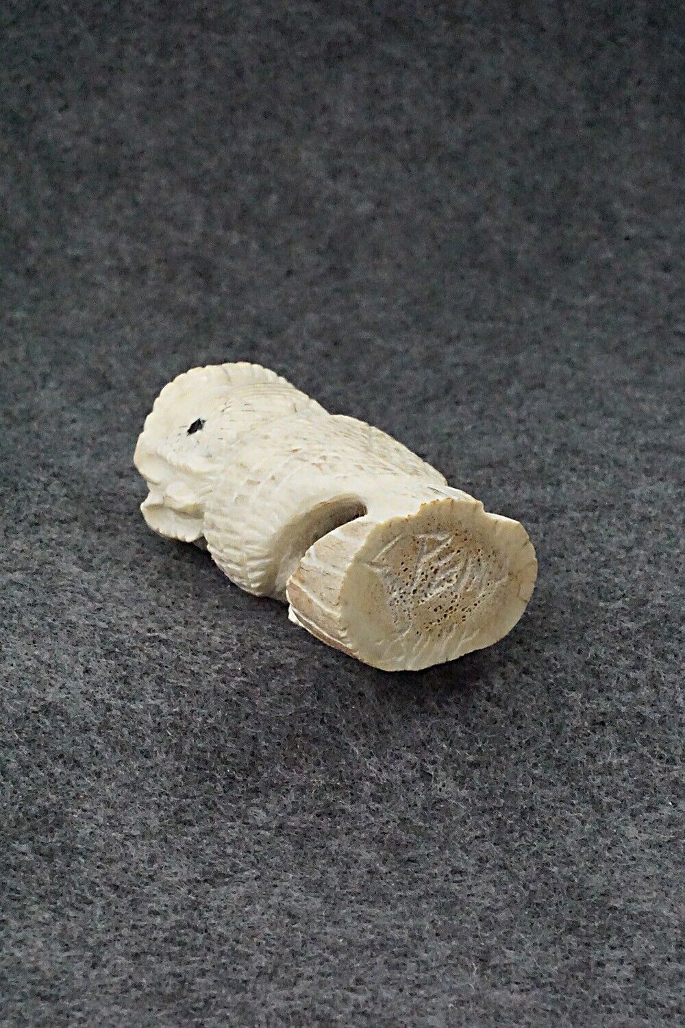 Owl Zuni Fetish Carving - Chris Peina
