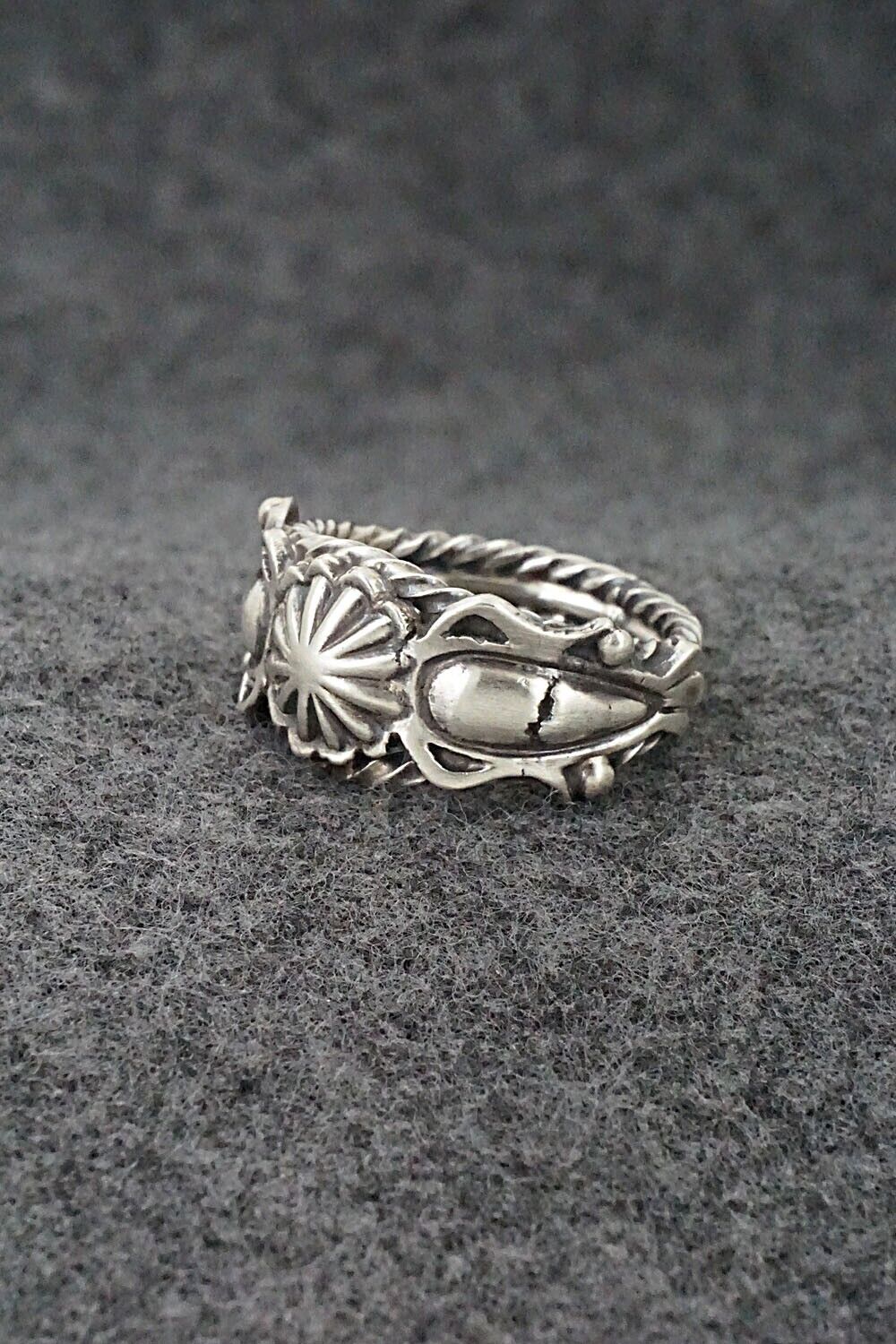 Sterling Silver Ring - Bobby Platero - Size 10