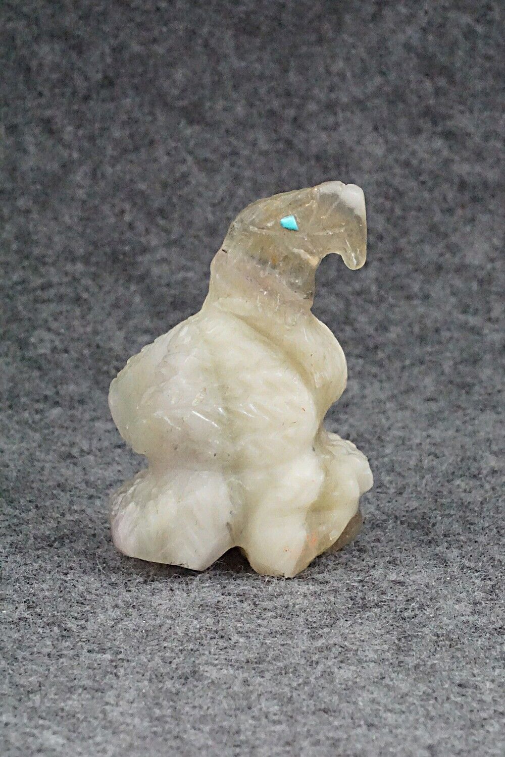 Eagle Zuni Fetish Carving - Jon Quam