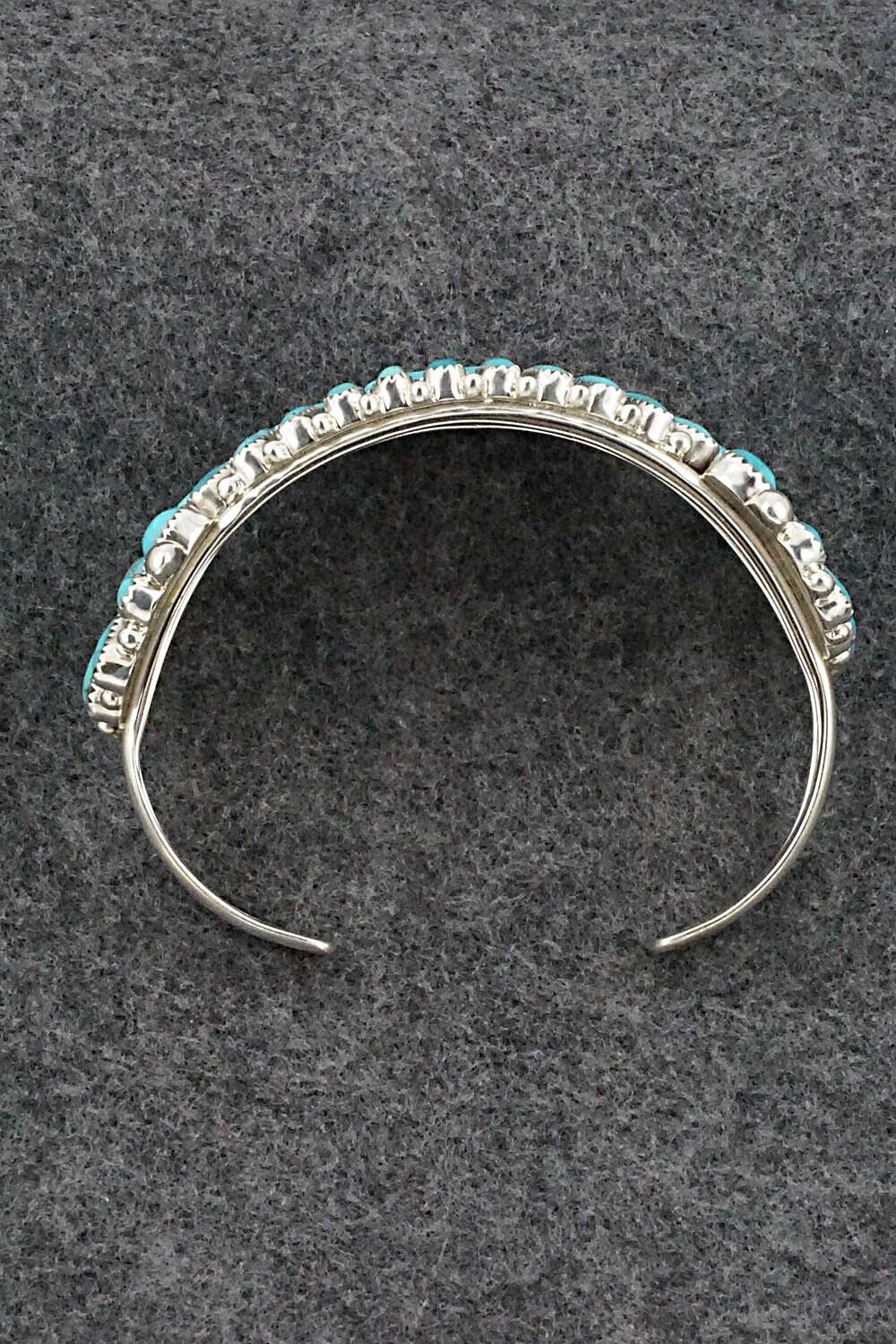 Turquoise & Sterling Silver Bracelet - Erick Wilson