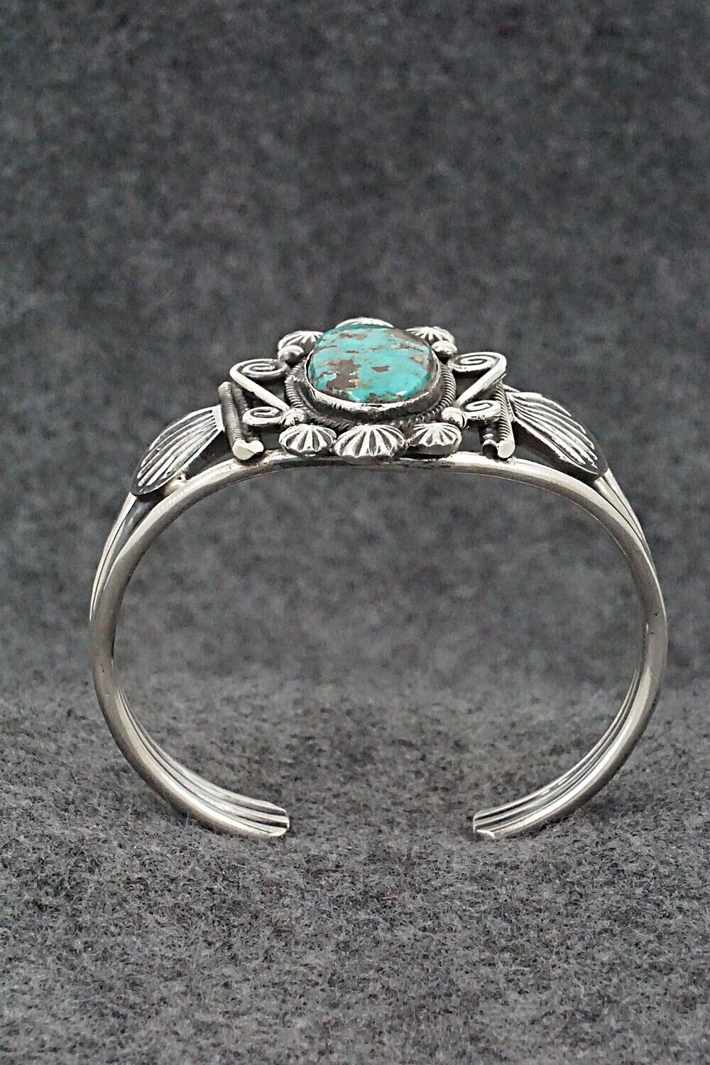 Turquoise & Sterling Silver Bracelet - Jess Martinez