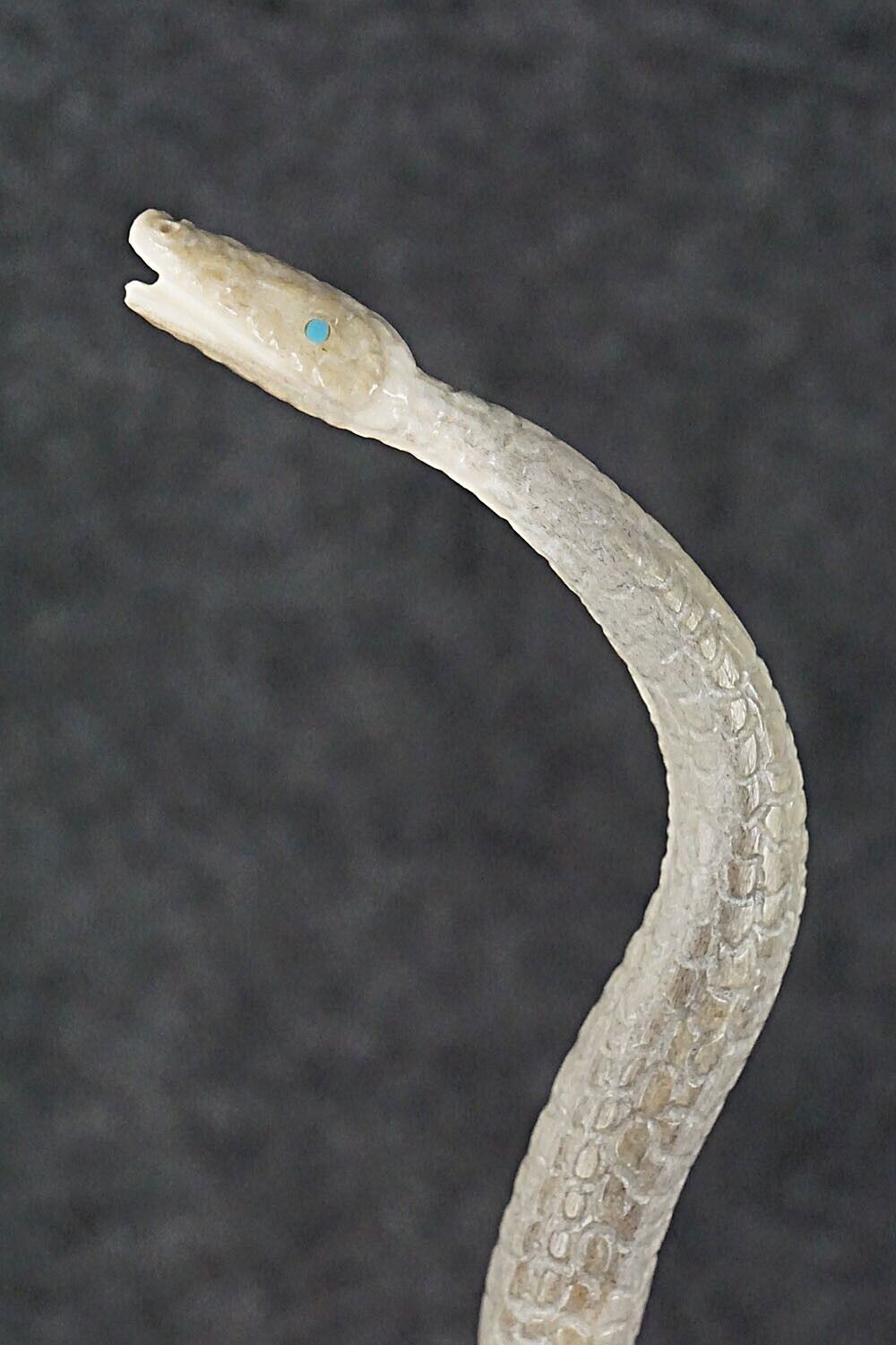 Rattlesnake & Mouse Zuni Fetish Carving - Maxx Laate