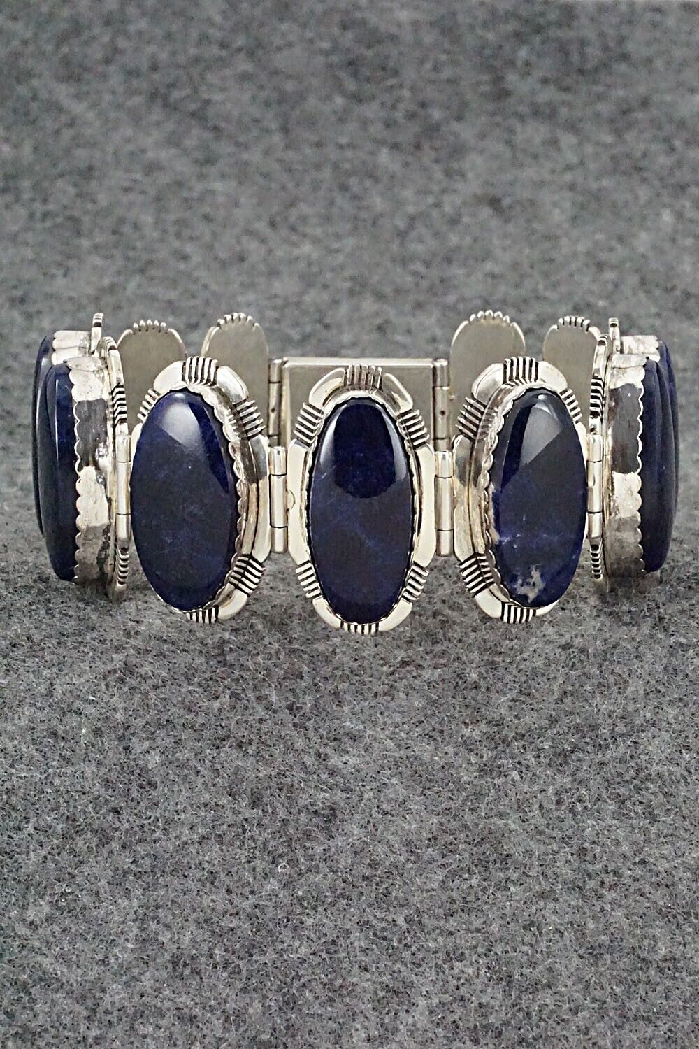 Sodalite & Sterling Silver Bracelet - Pat Bedoni