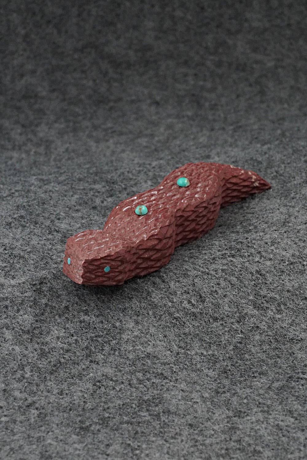 Snake Zuni Fetish Carving - Jesus Espino