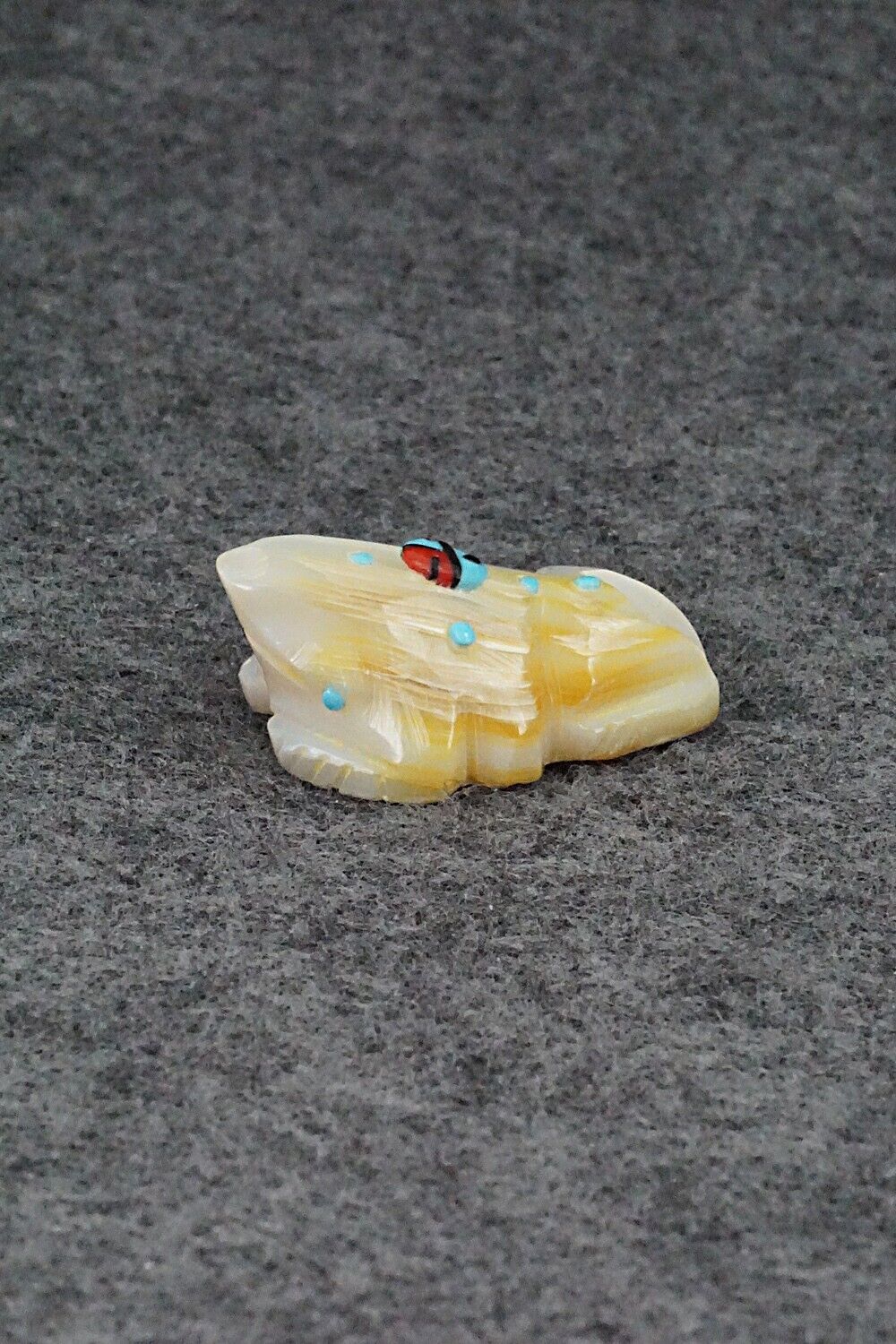 Frog Zuni Fetish Carving - Danette Laate