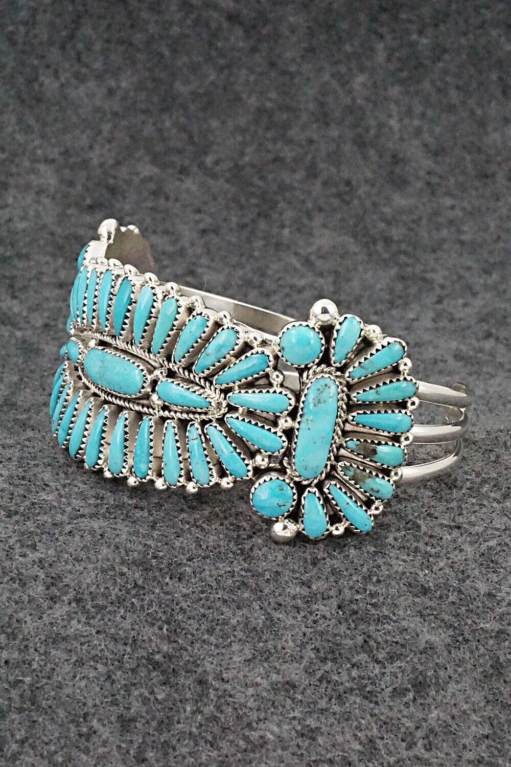 Turquoise & Sterling Silver Bracelet - Erick Wilson