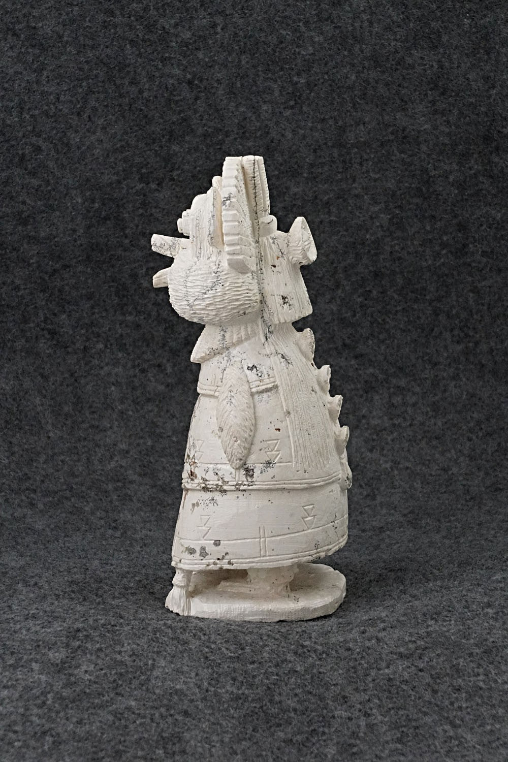 Shalako Dancer Zuni Fetish Carving - Florentino Martinez