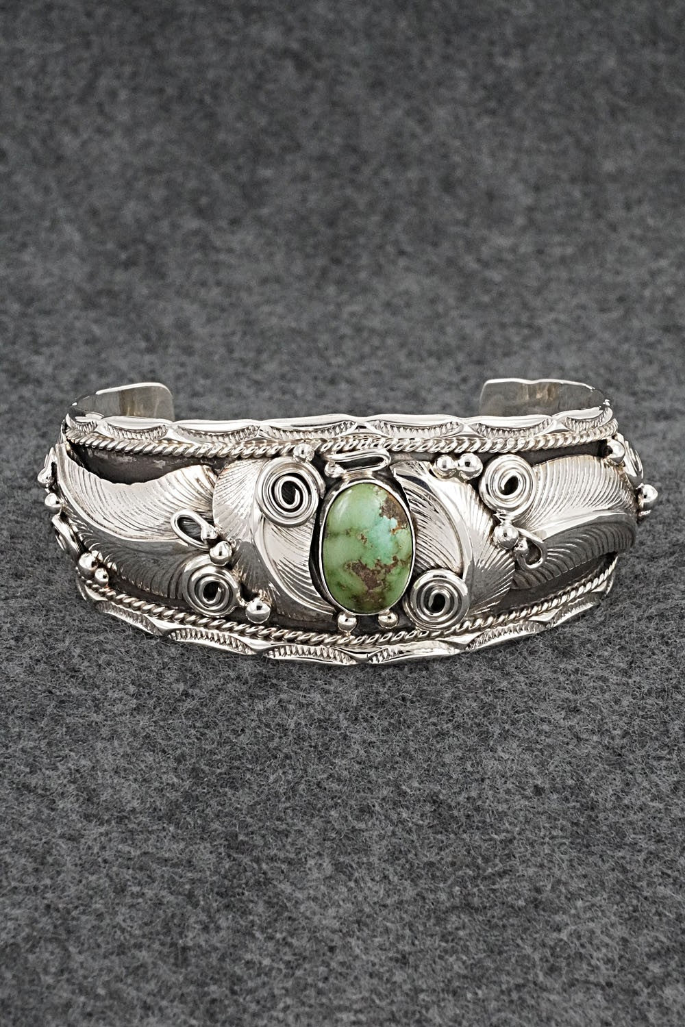 Turquoise & Sterling Silver Bracelet - Darrell Morgan